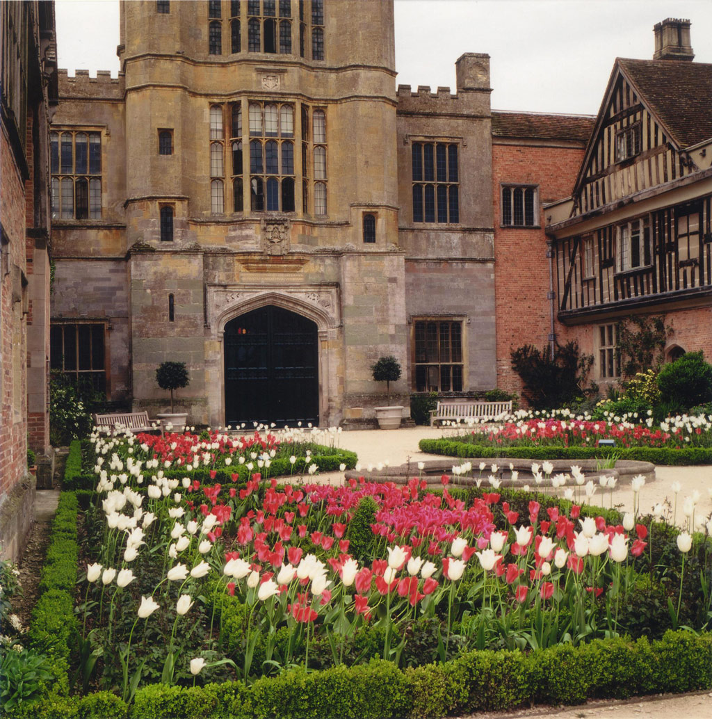 Courtyard, Coughton Court