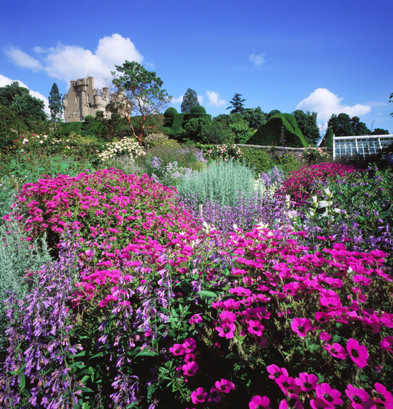 Crathes Castle Garden, Scotland