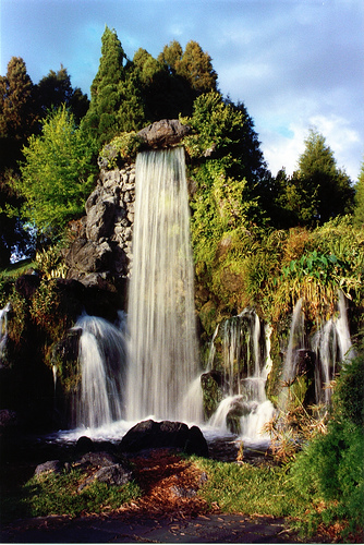 Waterfall, Cypress Gardens, Florida