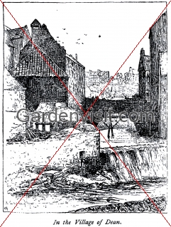 Dean Village Engraving