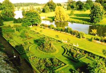 Deene park garden2