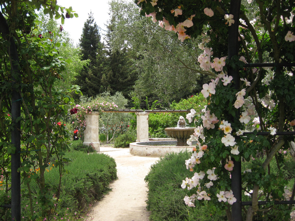 Fountain, Descanso Gardens