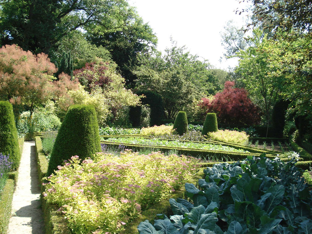 Potager, Jardin Floral du Chateau de Digeon