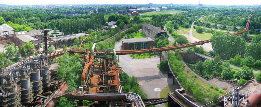 Duisburg Nord Landschaftspark duimdog