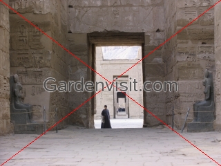 Doorway, Egypt Medinet Habu