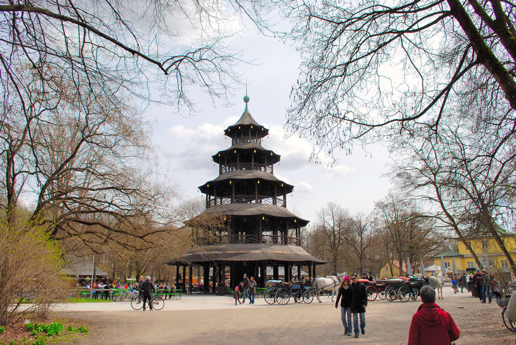 Englischer Garten, April