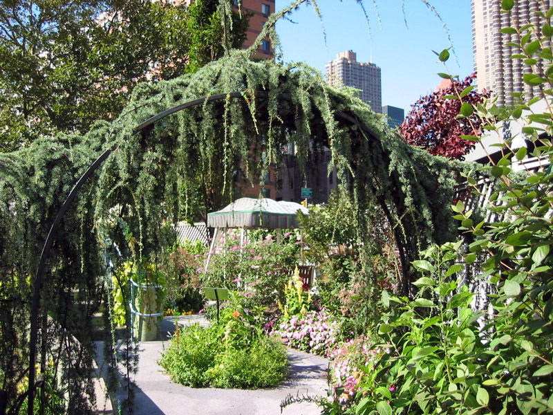 Enid A Haupt Glass Garden, New York