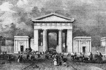 The old Euston Arch