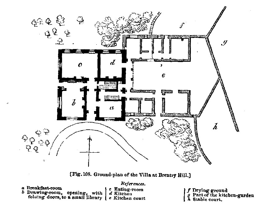 Fig108 brentry hill villa ground plan