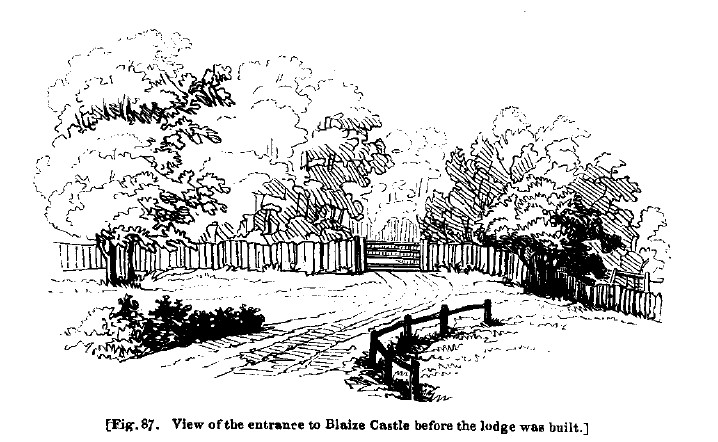 Fig87 blaize castle entrance before