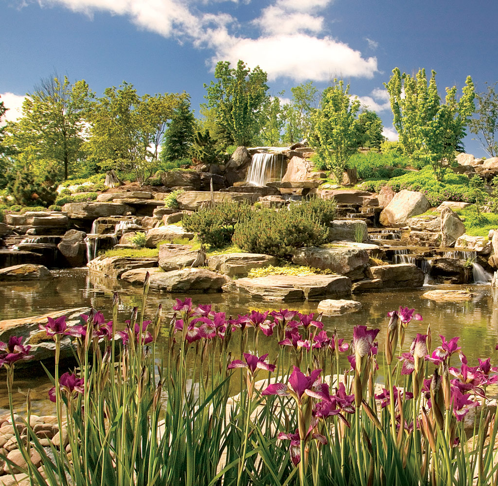 Waterfall, Frederik Meijer Gardens