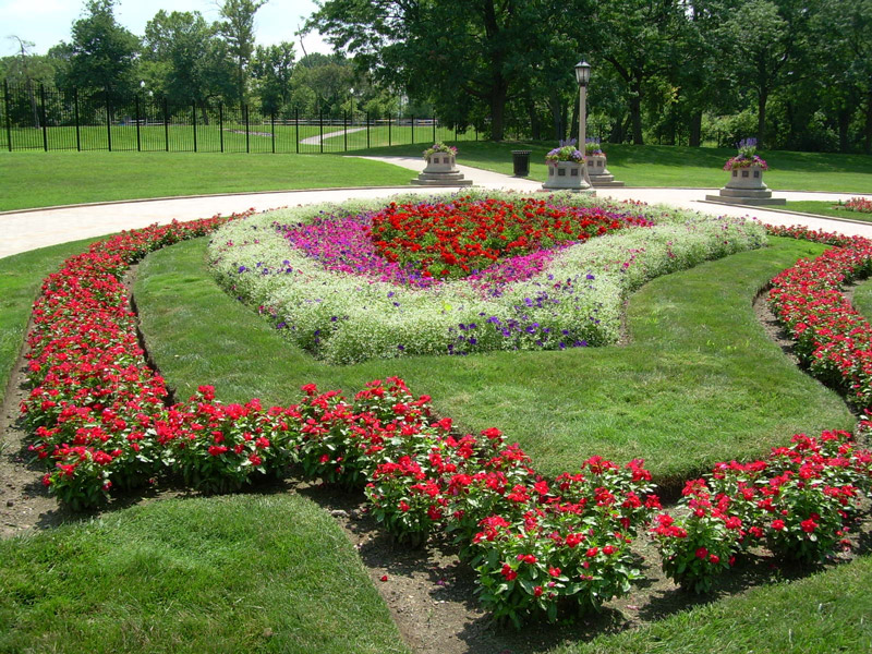Garfield Park Sunken Garden, August