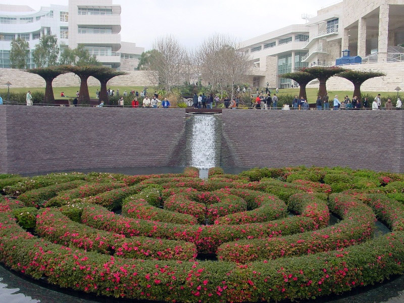 Getty Center Garden, California