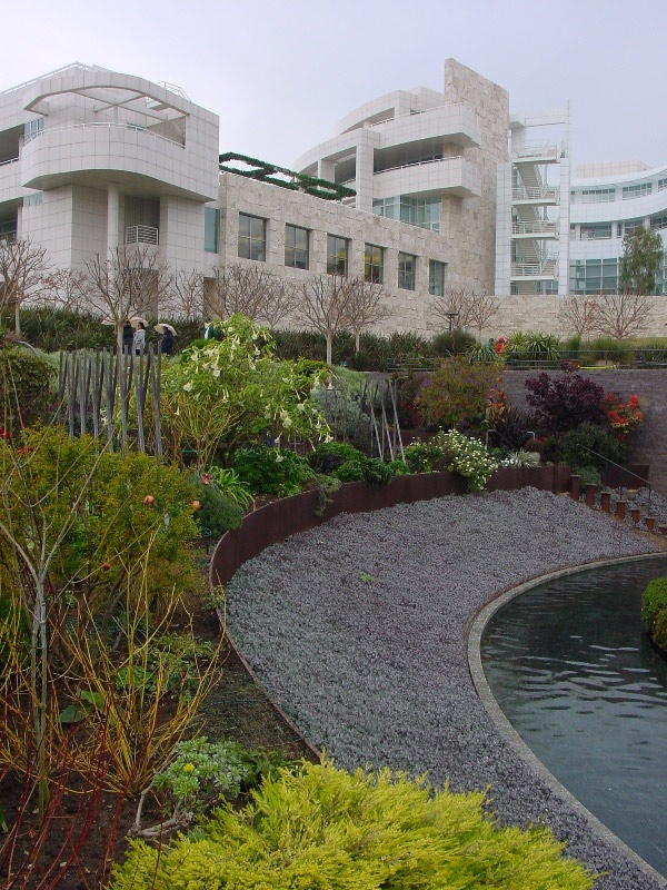 Getty Center Garden, Los Angeles