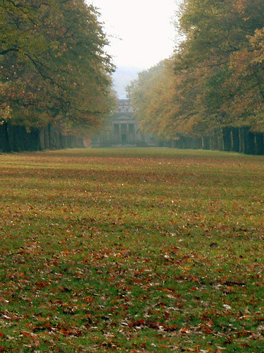 View towards the chapel, Gibside