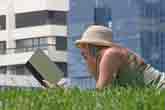 Girl roof