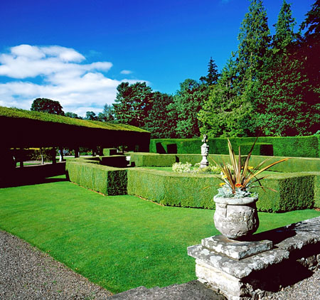 Italian Garden, Glamis Castle