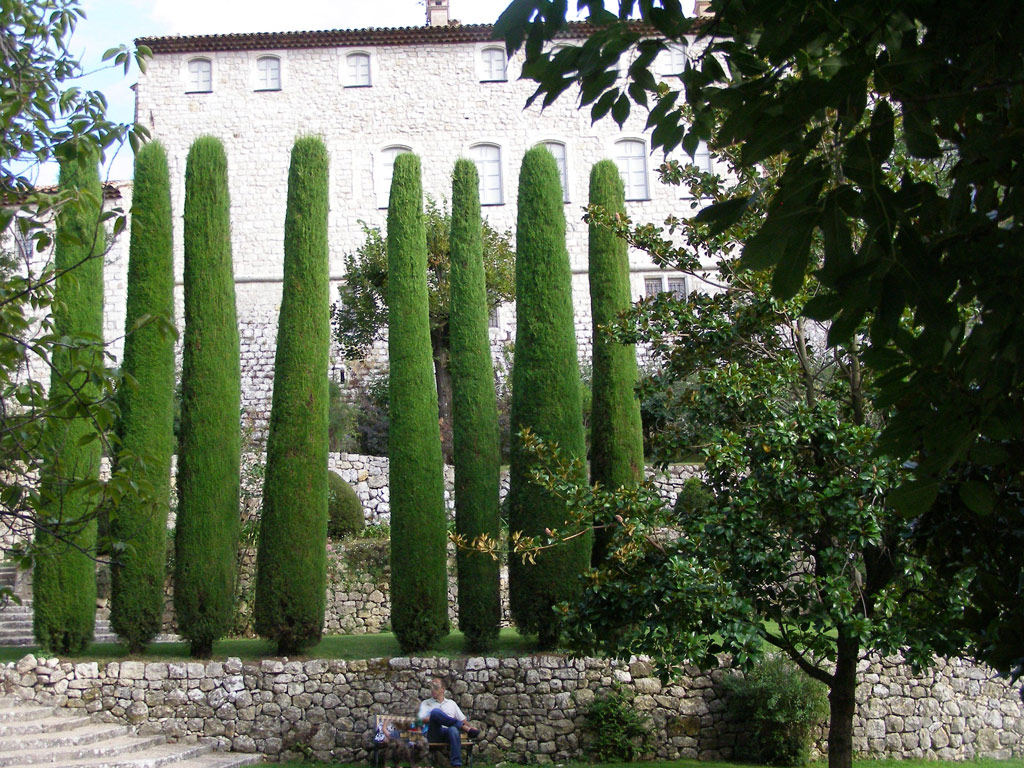 Chateau de Gourdon Garden, France