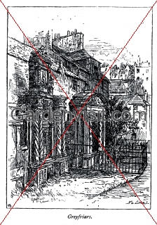 Greyfriars Churchyard Engraving