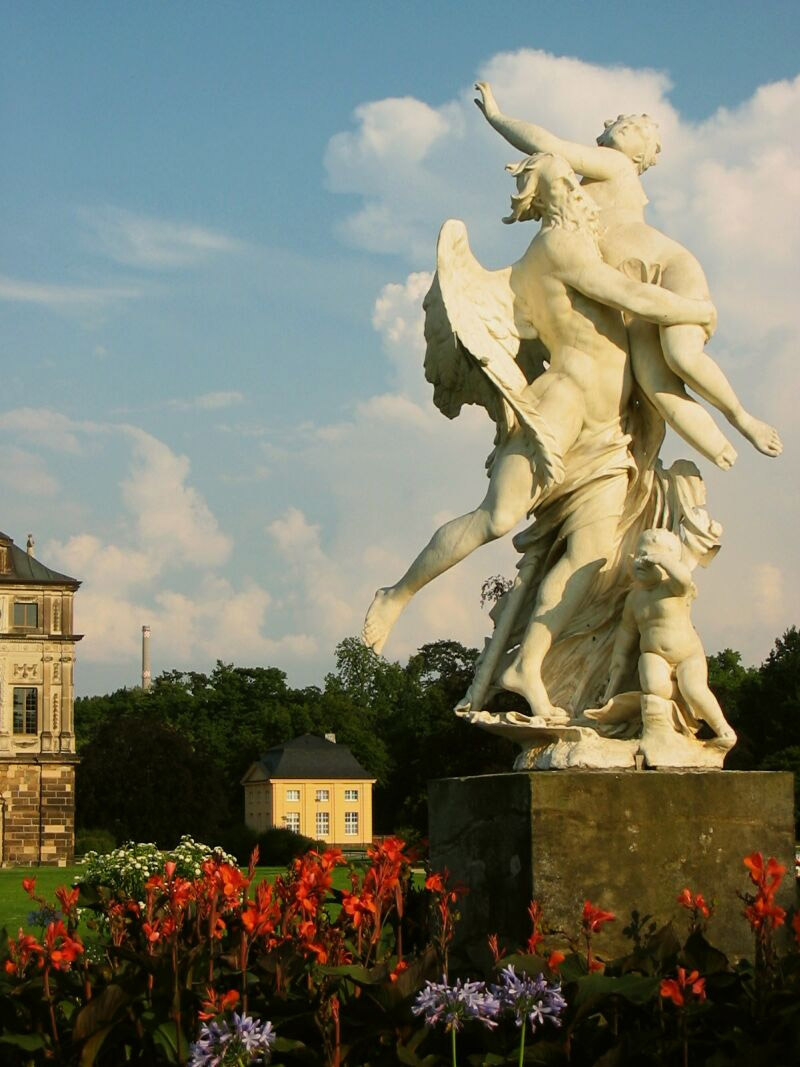 Statue, Palais Grosser Garten
