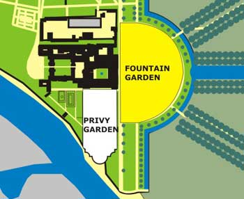 Hampton Court Garden Garden  Plan