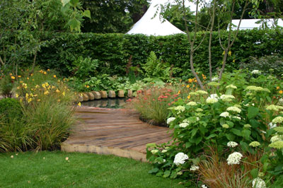 Mike Harvey, Hampton Court Palace Flower Show 2007