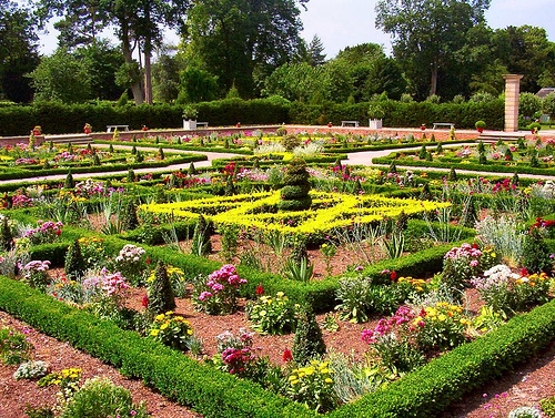 Hanbury Hall Garden, Worcestershire