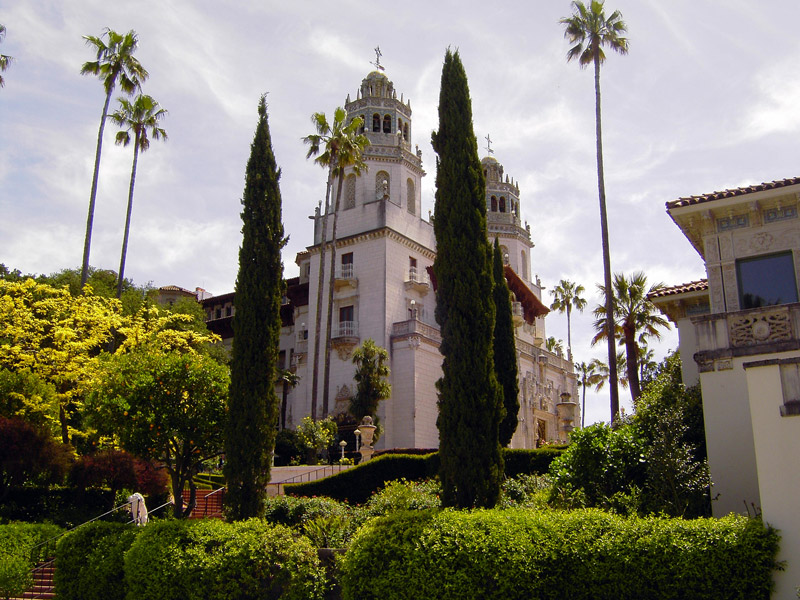 Hearst Castle Gardens, April 2007