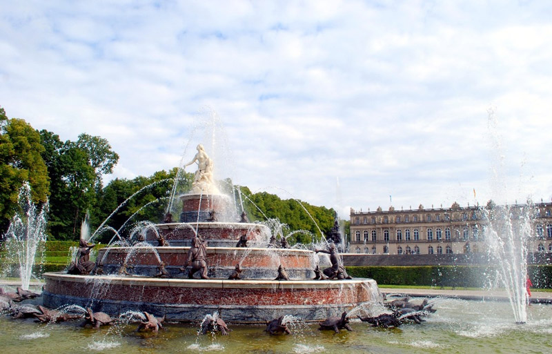 Fountain, Herrenchiemsee