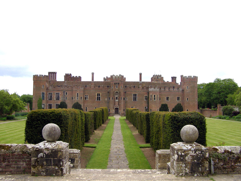 Herstmonceux Castle Garden, East Sussex