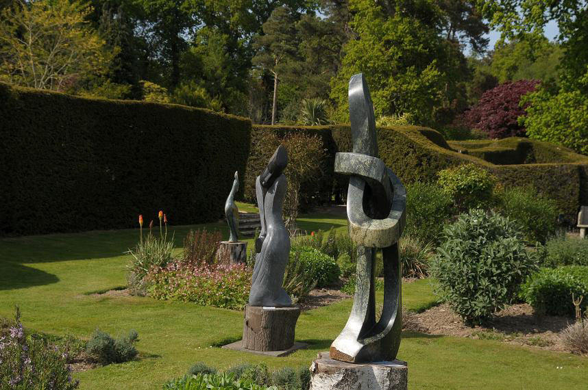 Herstmonceux Castle Garden, May 2009