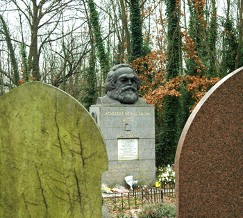 Highgate Cemetery garden
