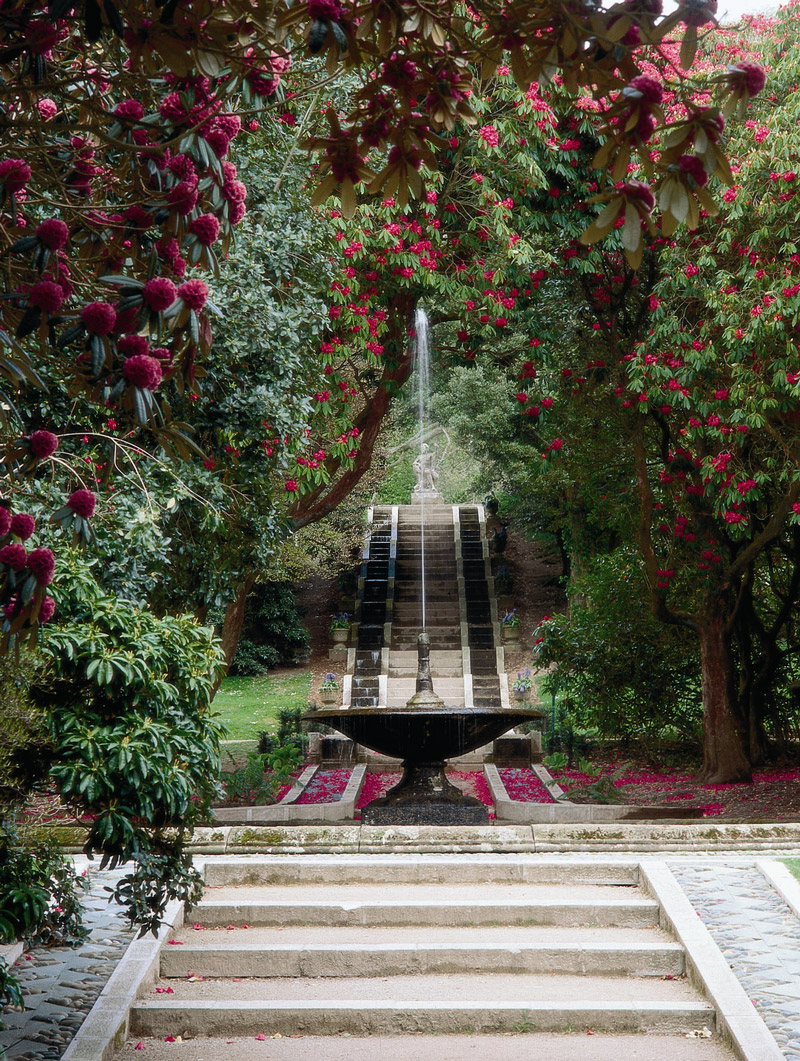 Fountain, Holker Hall Garden