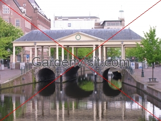 Roofed Market on Bridge Leiden