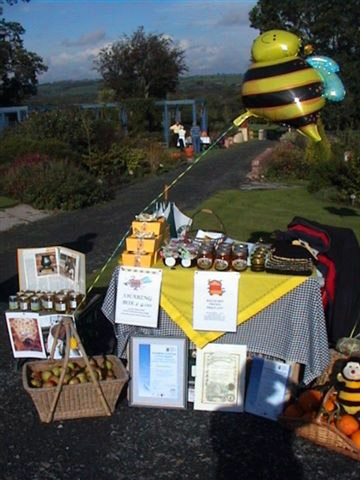 Stall at Honey Fete