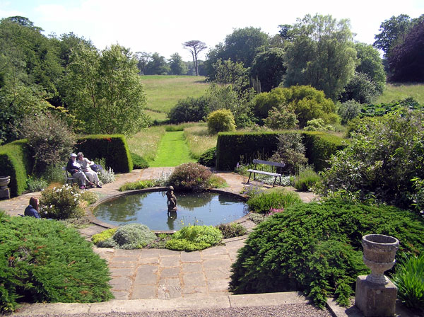 Pool, Howick Hall Garden