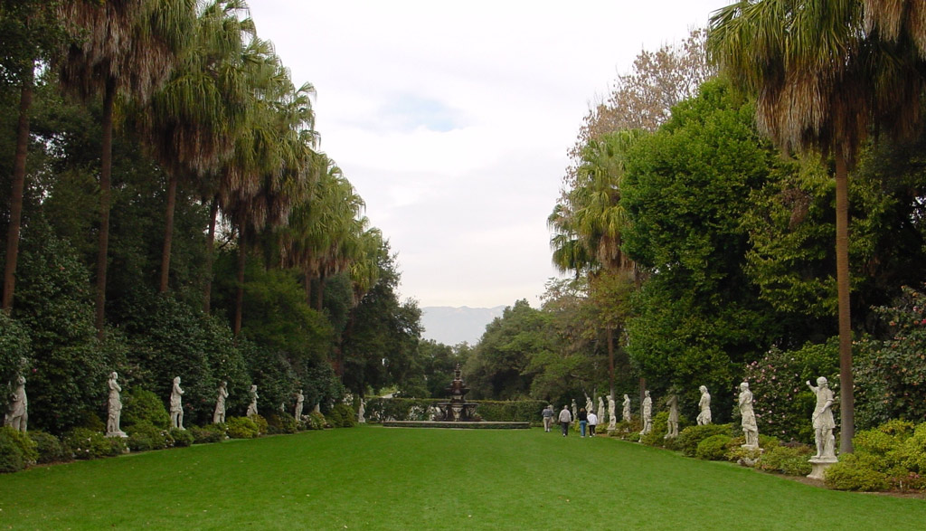 Statues, Huntington Botanical Gardens
