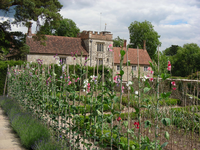 Cuttings Garden, Ightham Mote
