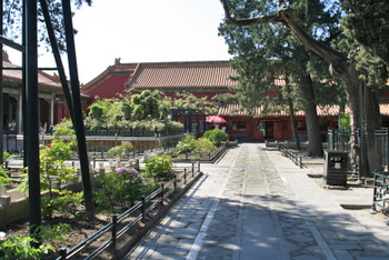 Imperial Garden in the Forbidden City China