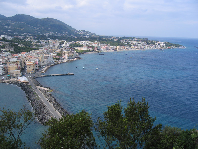 View across to Ischia Ponte