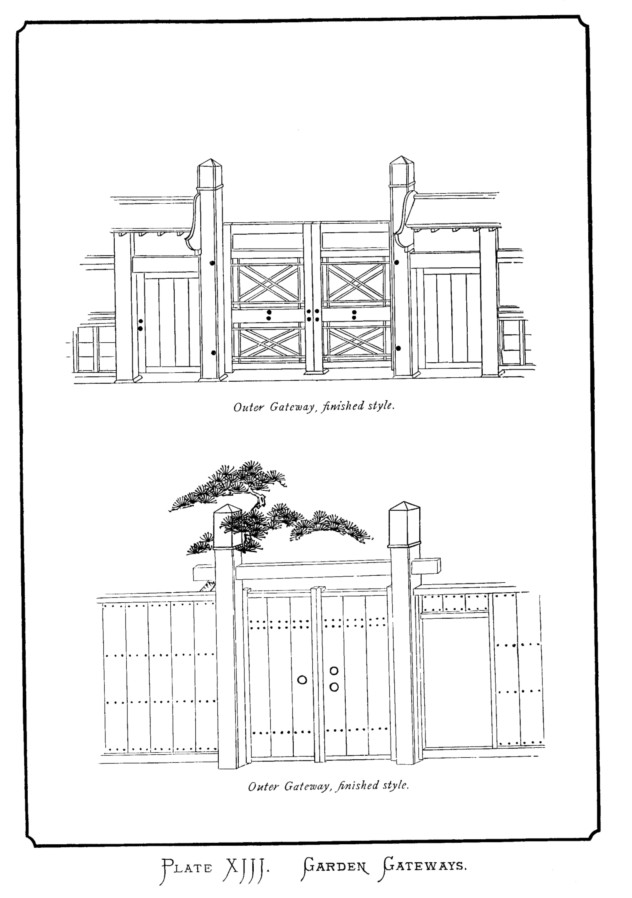 Japan plate xiii garden gateways