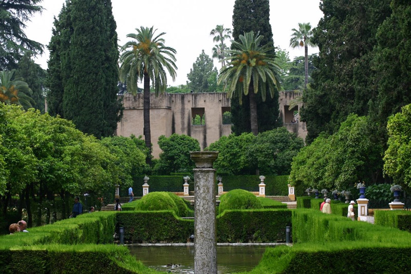 Jardines de las Reales Alcazares, Andalucia
