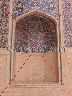 Alcove, Kalon Bukhara Uzbekistan