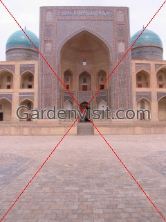 Entrance portal, Kalon Bukhara Uzbekistan