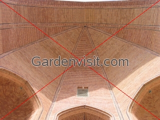 Arched interior, Kalon Bukhara Uzbekistan