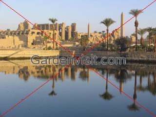 Sacred Lake at Karnak Temple