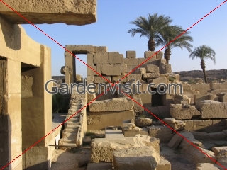 Steps at Karnak Temple