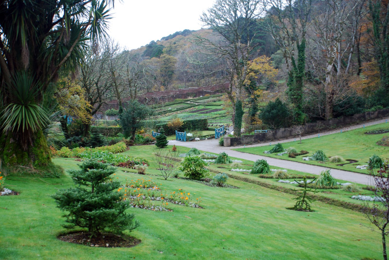 Kylemore Abbey Gardens, November