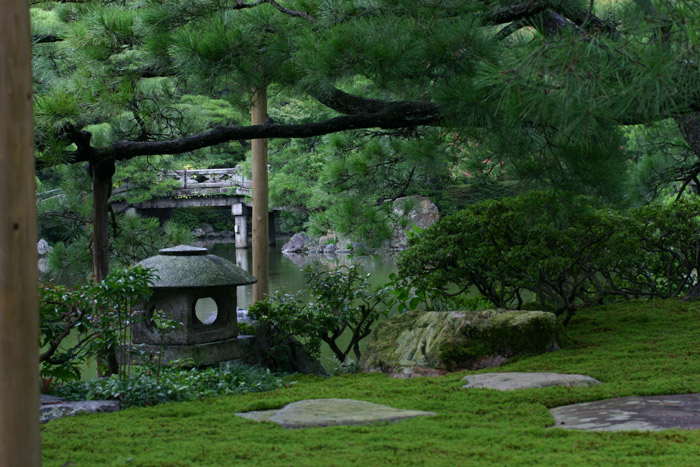 Kyoto Gosho Imperial Palace Garden, Japan