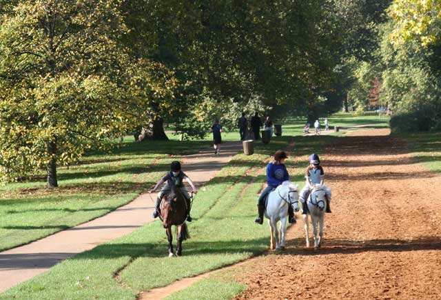 Landscape planning bridleway hyde park